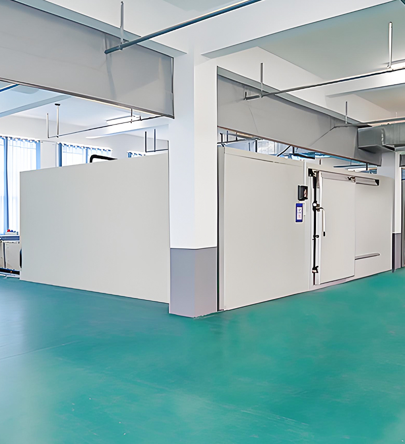 120立方热氟化霜冷库