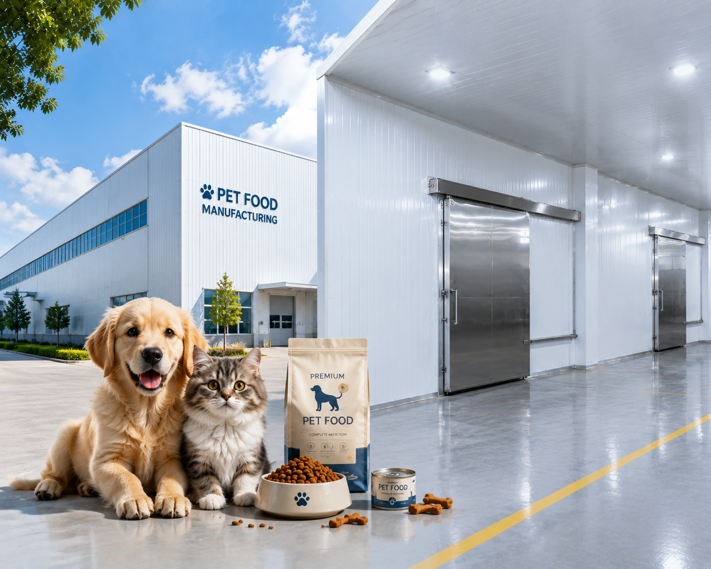 【案例分享】从原料到成品，富澜德打造宠物食品冷链存储体系